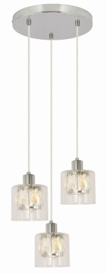 Elmo - lampa wisząca 3 płomienna chrom. 3xE14 40W. 