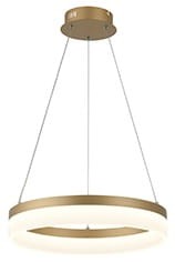 Cornelia - lampa wisząca 1 płomienna LED złoty malowany 330601-09