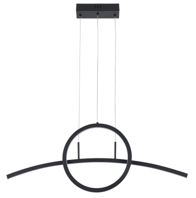 Evora - lampa wisząsza LED czarny mat 339801-30