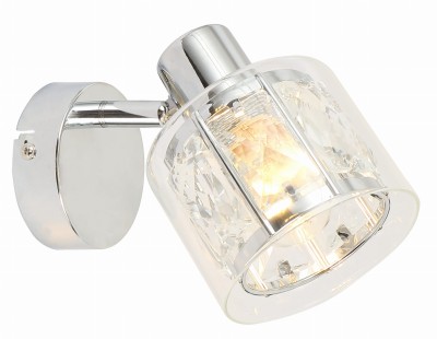 Elmo - kinkiet 1 płomienny chrom 838801-06