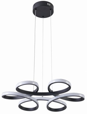 Burton - lampa wisząca LED czarny mat. 1x40W  341901-30