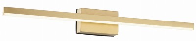 Linea - kinkiet łazienkowy LED jasny złoty. 1x8W 640Lm 4000K. 234011-36