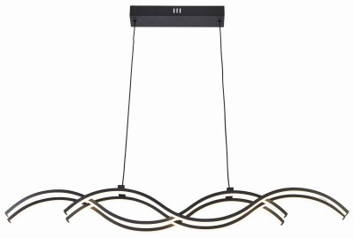 Aruba - lampa wisząca LED czarny mat. 341801-30