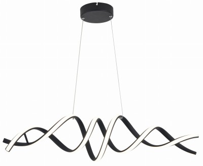 Quoto - lampa wisząca LED czarny mat 342601-30