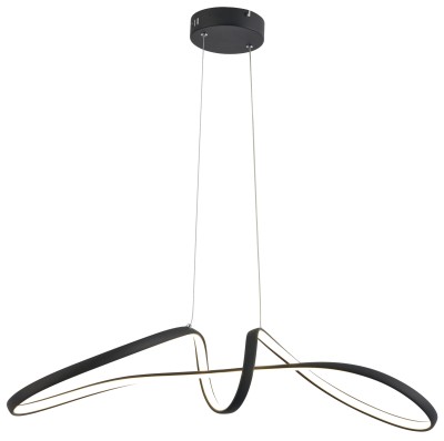 Weva - lampa wisząca LED czarny mat 343501-30