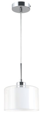 Soren - lampa wisząca 1 płomienna chrom