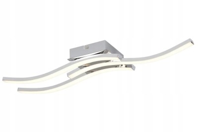 Bradox - plafon 3 płomienny LED chrom. 