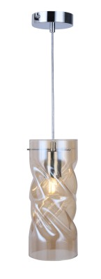 Lampa wisząca PIA szklany klosz