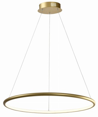 Lampa wisząca koło led RAGI złota 334621-03