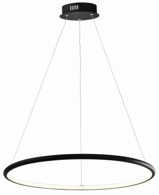 Lampa wisząca koło led RAGI czarna 334621-02