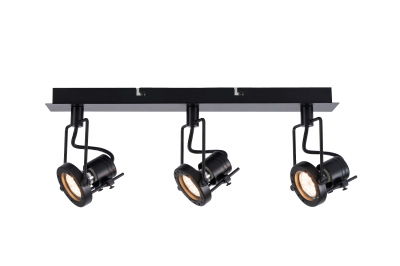 Lampa listwa czarna FIJI metal 823703-02