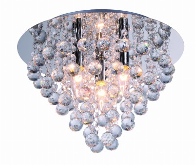Lampa sufitowa plafon kryształki LONDON  CRYSTAL  627703-06 