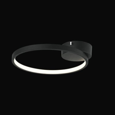 Ragi - plafon czarny mat. 1x8W 634601-02