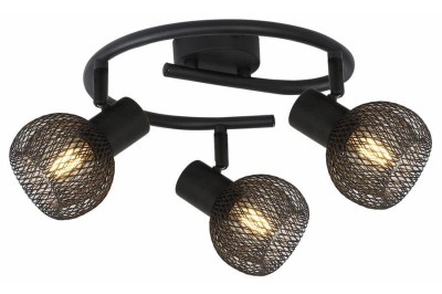 Loretto - spirala 3 płomienna czarna. 830733-02