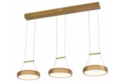Thea - lampa wisząca ciemny złoty mat 338203-33 